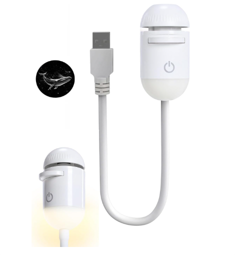2-in-1 Galaxy Star Projector Night Light with Replaceable Slides – Mini Starry Sky LED Lamp